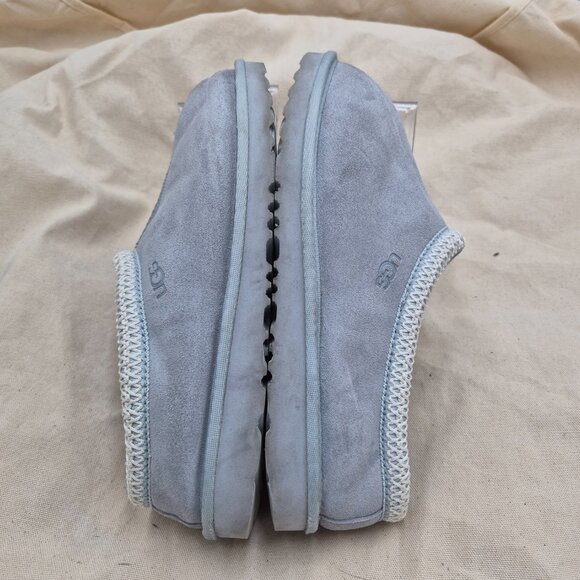 UGG Tasman slippers shoes light blue suede women's size 7 EU 38 big kids size 6 - Picture 4 of 7